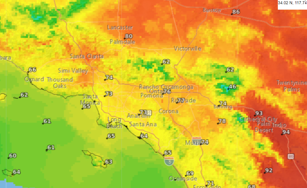 Your SoCal Weather Report For Wednesday, May 1: Patchy Fog In The Morning, Sunny Skies In The Afternoon - Vimarsana News